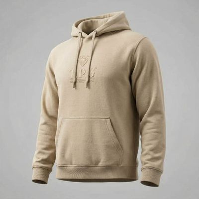 Hoodie TPG Beige | Beige brodyr