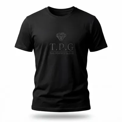 Svart T-shirt | ton-i-ton brodyr