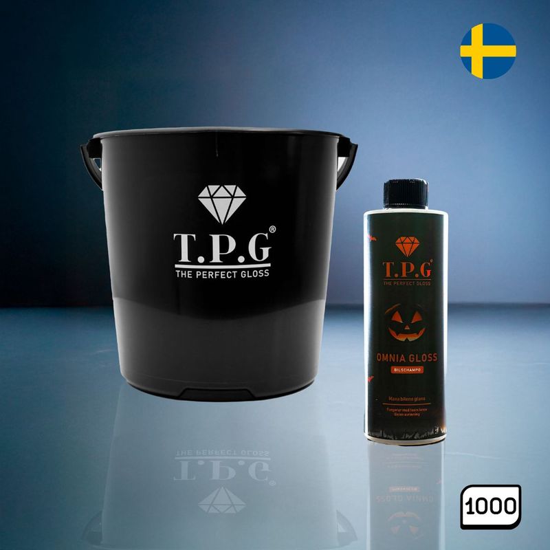 Schampo Halloween Edition + Hink med Grit Guad