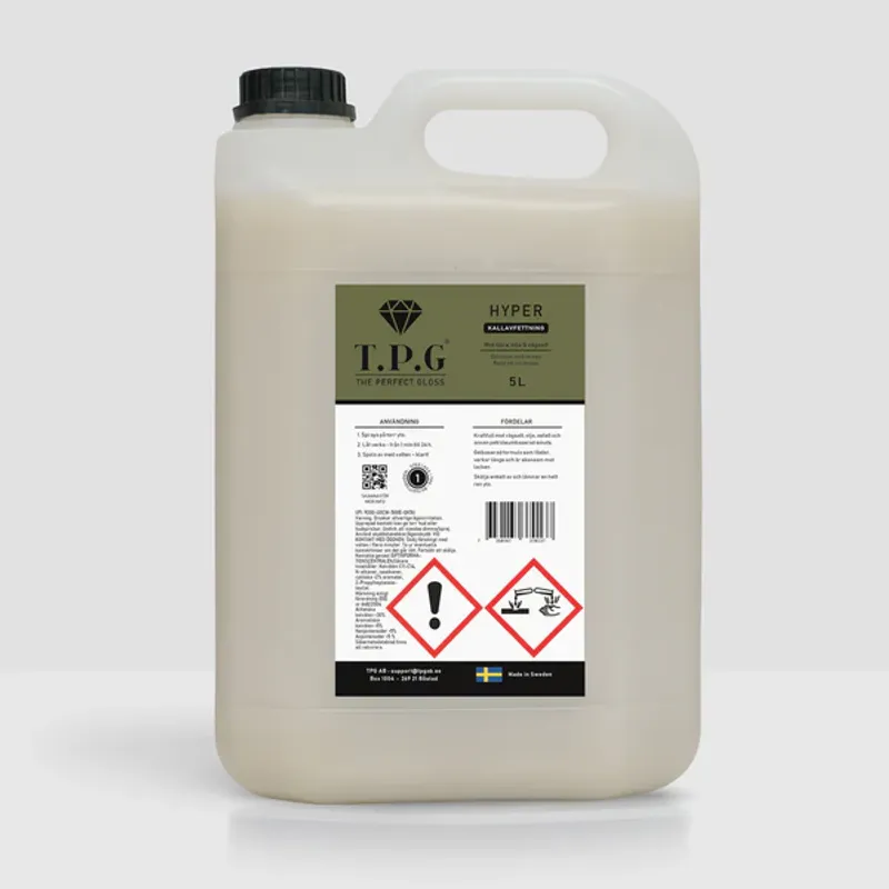 Hyper - Kallavfettning 5L OBS Längre Leveranstid.