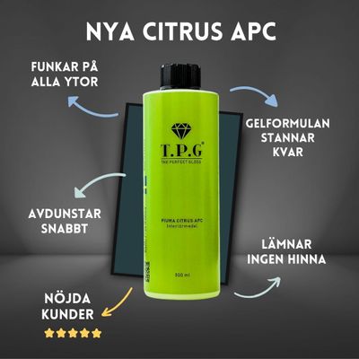NYHET - Piuma CITRUS - APC Allrengöring | 500ml