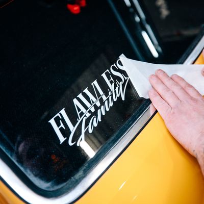 Flawless family - sticker, 20 cm