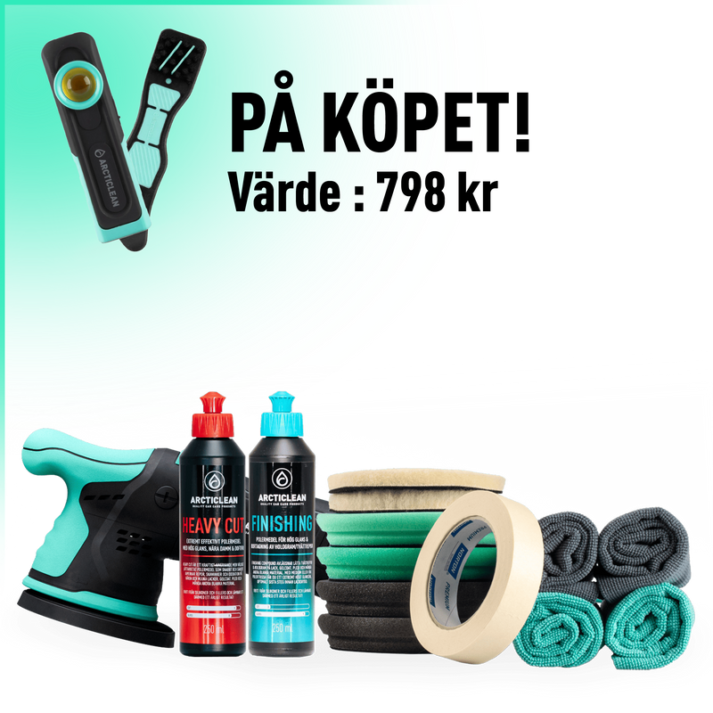 Polerpaket - oscillerande polermaskin 15/125 mm
