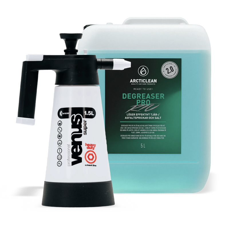 Tryckspruta solvent + Degreaser pro 5L