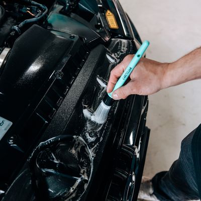 3x detailing brushes - penselset