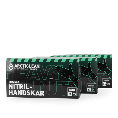 Nitrilhandskar - svarta M, L, XL, 100st