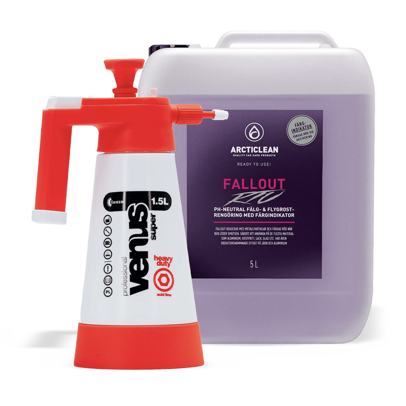 Tryckspruta acid + Fallout 5L