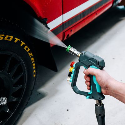 Hydro gun, Högtryckshandtag - Pistolgrepp med munstyckeshållare