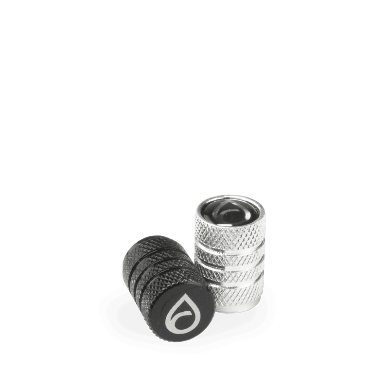 4x Ventilhattar Premium - Svart/Silver