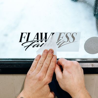 Flawless family - sticker, 20 cm