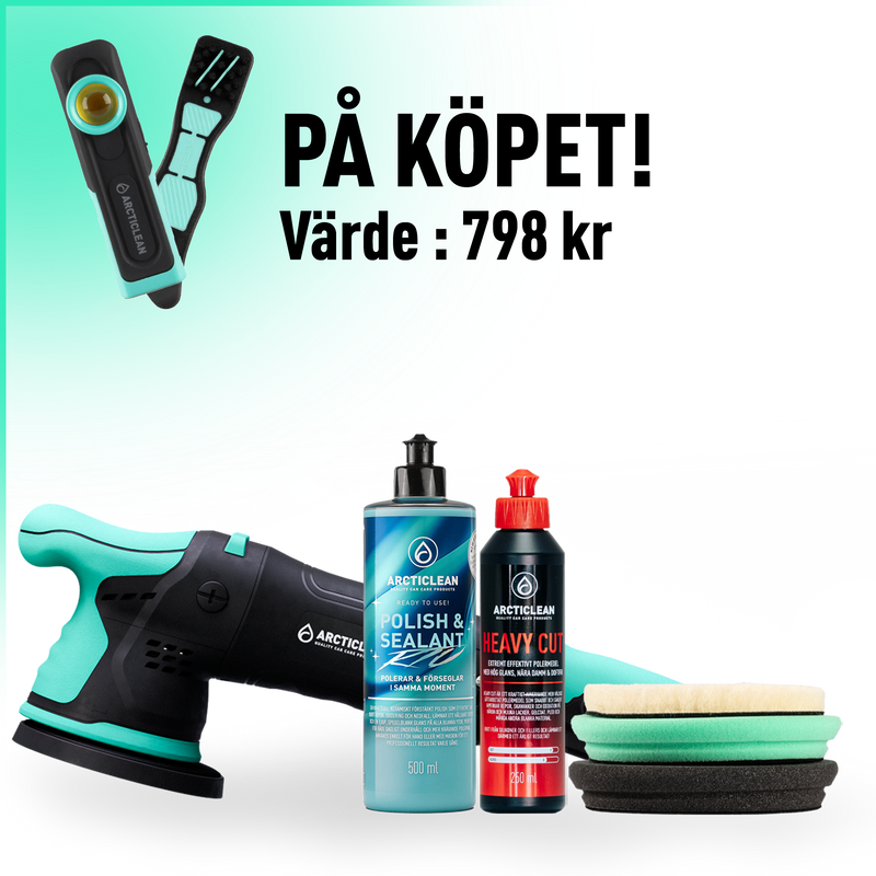 Polerpaket small - oscillerande polermaskin 15/125 mm