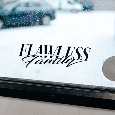 Flawless family - sticker, 20 cm