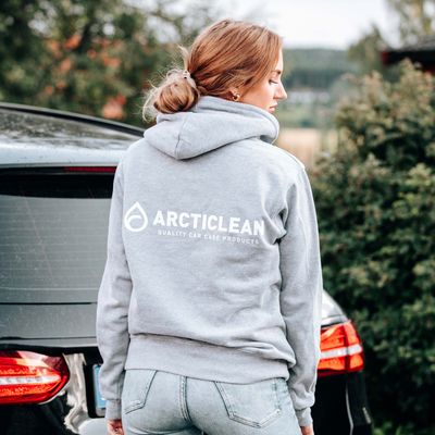 Arcticlean - Hoodie svart/grå