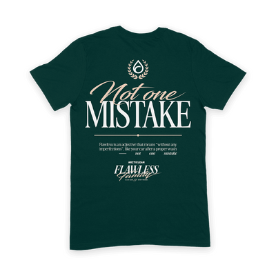 Not one mistake t-shirt - S-3XL