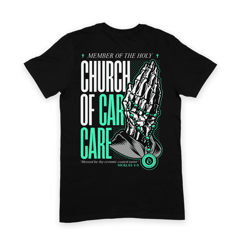 Church of car care t-shirt - S-3XL