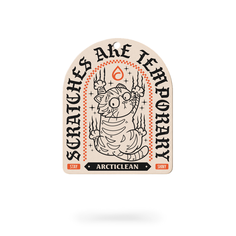 Air freshener - Scratches are temporary