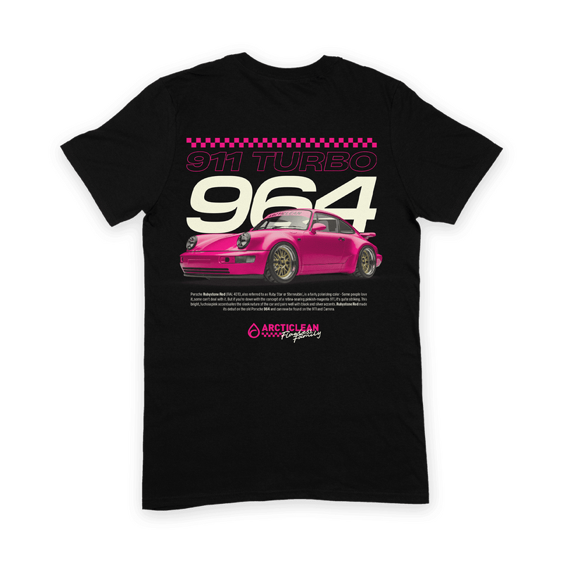 Porsche 964 Rubystone red t-shirt - S-3XL