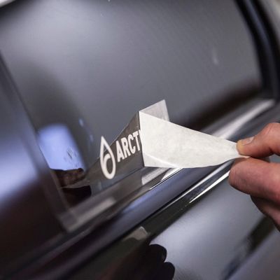 Arcticlean - Sticker utskuren olika färger, 15 cm
