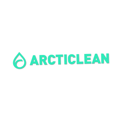 Arcticlean - Sticker utskuren olika färger, 15 cm