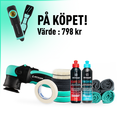 Polerpaket - oscillerande polermaskin 12/75 mm
