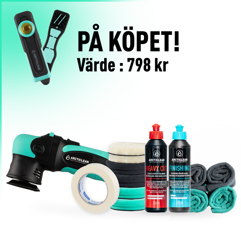 Polerpaket - oscillerande polermaskin 12/75 mm