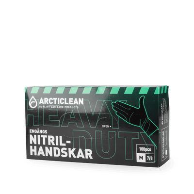 Nitrilhandskar - svarta M, L, XL, 100st