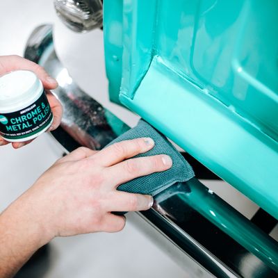 Chrome & metal polish, 200 ml - Polerpasta