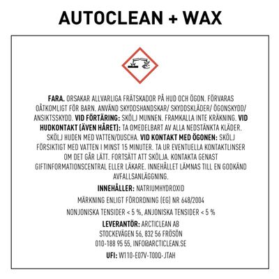 Autoclean + wax - Alkalisk avfettning