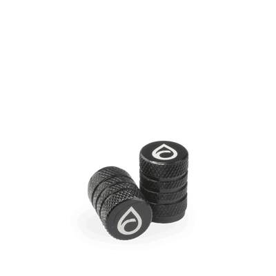 4x Ventilhattar Premium - Svart/Silver