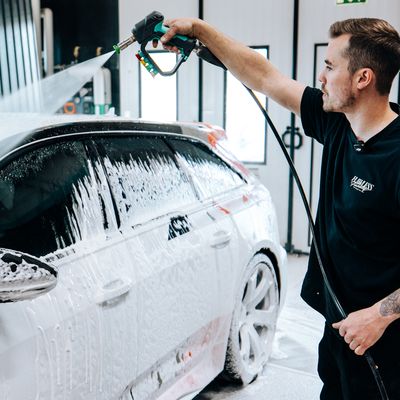Hydro gun, Högtryckshandtag - Pistolgrepp med munstyckeshållare