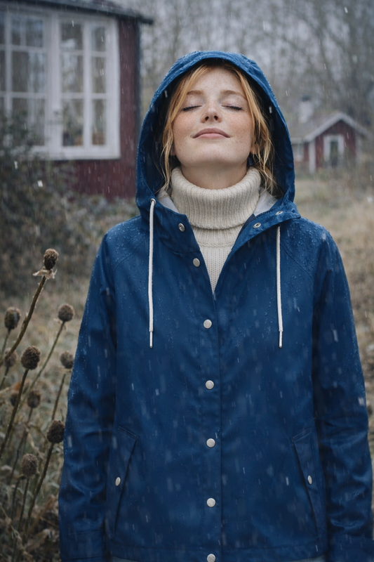 Regnjacka Vårregn – blå