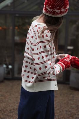 Söt jeansklänning i lantlig stil blå