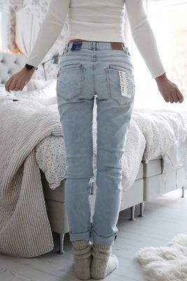 Melina jeans ljusblå