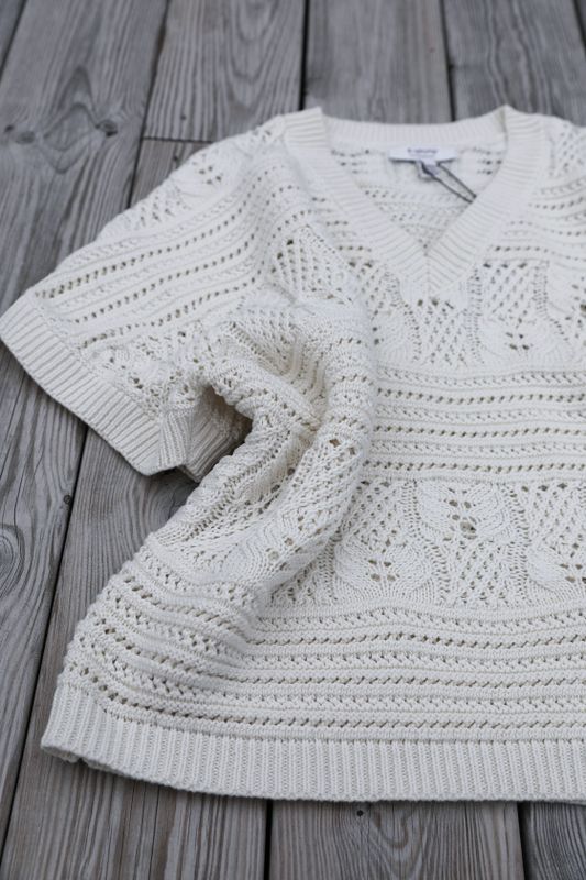 ecru stickad tröja 2