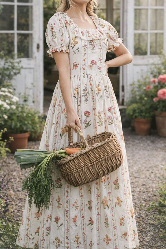 Sommarblom klänning