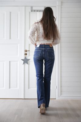 Bailiey bootcut jeans blå