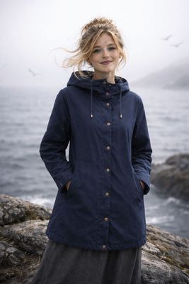 Softshelljacka skärgård – mörkblå