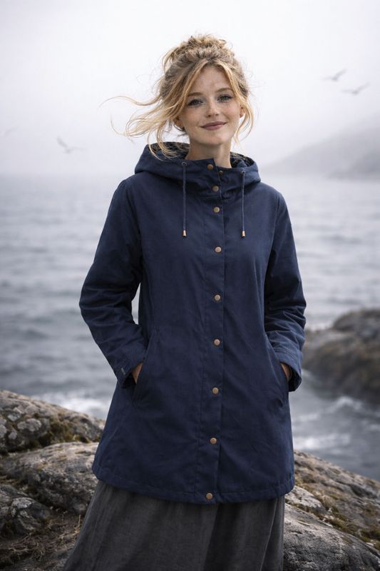 Softshelljacka skärgård – mörkblå
