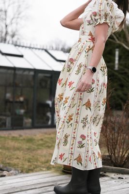 Sommarblom klänning