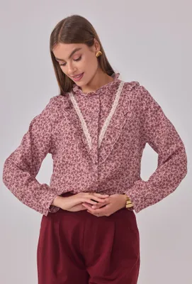 Giselle blouse rose