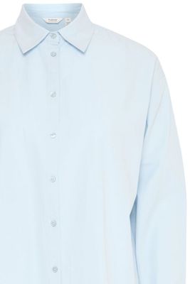 Ljusblå långskjorta i bomull