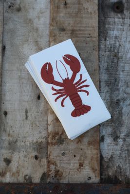 Västkust servetter med hummer