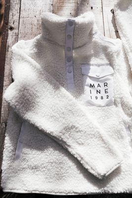 Skärgårdsbris teddytröja offwhite