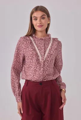 Giselle blouse rose