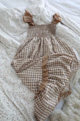 Martha rutig sommarklänning