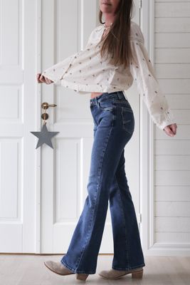 Bailiey bootcut jeans blå