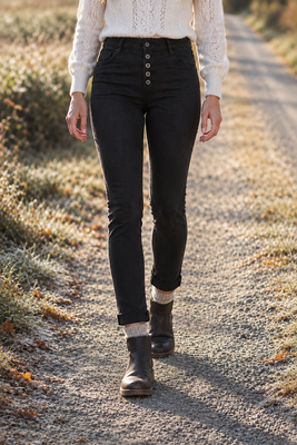 Jeans in your favorite style, black
