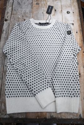 Ulltröja grå offwhite