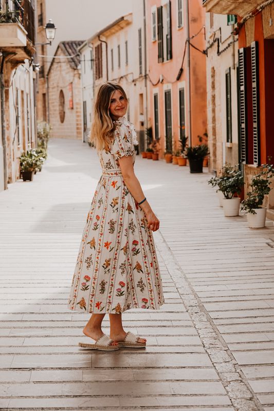 Sommarblom klänning