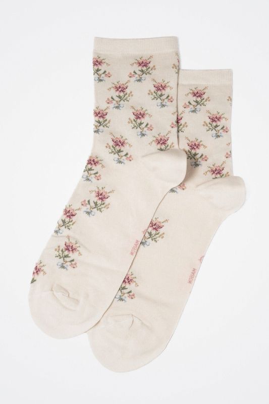 Maison Broussaud - Romantiska strumpor med vintage rosor